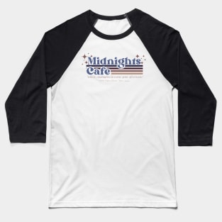 Midnight Cafe Retro Baseball T-Shirt